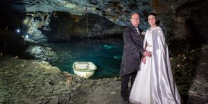 cave wedding