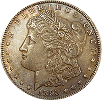 1893 Morgan Silver Dollar